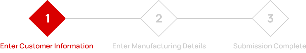 Enter Customer Information