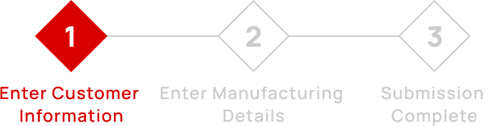 Enter Customer Information